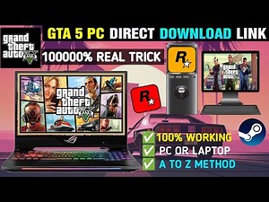 How to Download Gta 5 On Pc/Laptop | Download Gta 5 Free In Laptop | Gta 5 Free Download In PC