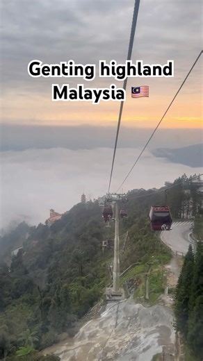 Malaysia’s Most Famous Cable Car Experience 🇲🇾 #shorts