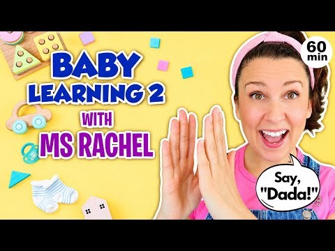 Baby Learning with Ms. Rachel | First Words, Baby Songs, Sign Language & Toddler Speech Practice