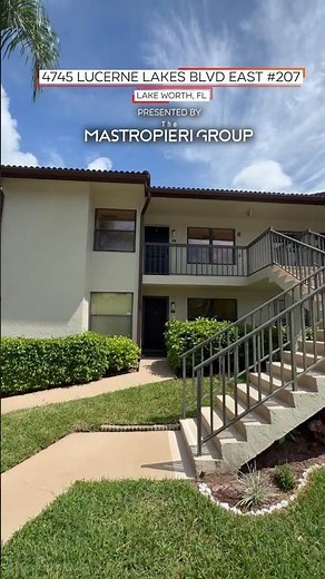 Lake Worth Condo Tour | 4745 Lucerne Lakes Blvd E Apt 207
