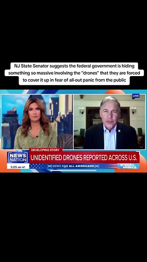 NJ Senator Raises Alarms Over Government Drone Mystery