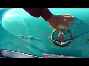 Oscar's 1956 Packard 400 at the Norco Saturday morning car show.