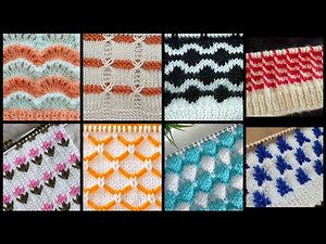 Two colour sweater knitting pattern//ladies cardigan knitting pattern