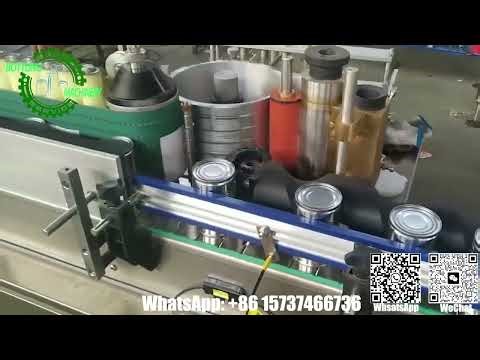 Automatic Cold Glue Labeling Machine for Cans | High-Speed Linear Paper Label Applicator