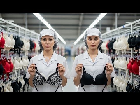 Inside Women’s Bra USA Factory | Complete Manufacturing Process (Step by Step)
