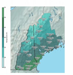 NH Temps Dip To 40s; Rain Incoming: Latest Forecast