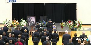 Funeral for Jake Wallin, fallen Fargo police officer
