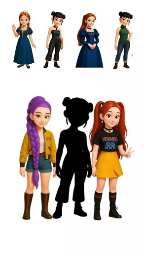 Kpop Demon Hunters ✨️Guess? #shortvideo #guess #huntrix #kpop #1945