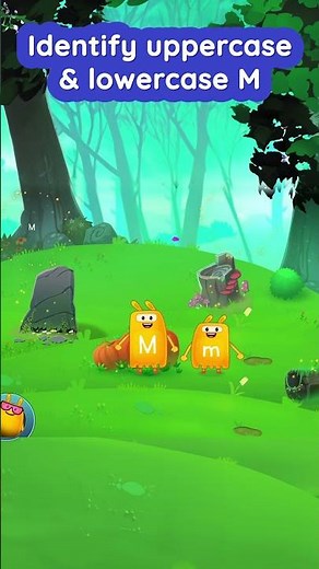 Match Letters ‘M’ and ‘m’ with Bucbuc | | SplashLearn Learning Videos for Kids #shorts