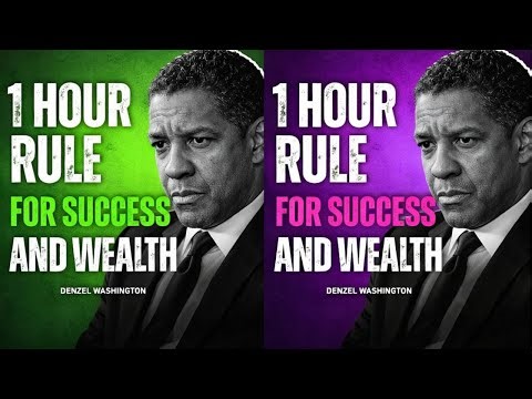 Do This for One Hour a Day in 2026 Denzel Washington Motivation