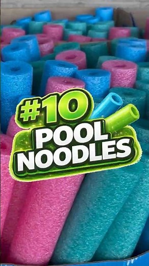 Pool Noodles Are Secret Survival Tools
