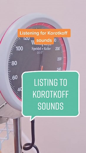 #fyp #foryoupage #greysanatomy #healthcare #BP #manualbp #sphygmomanometer #studentnurse #nursesoftiktok #nurseskills #korotkoff #nursingstudent