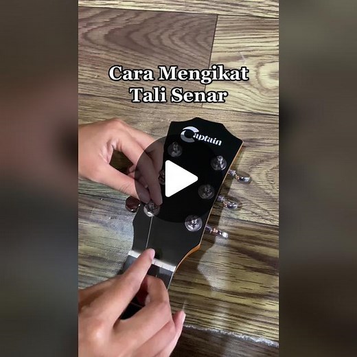 Tutorial Cara Mengikat Tali Senar Gitar yang Benar
