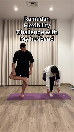 Ramadan Flexibility Challenge: Couple Fitness Fun