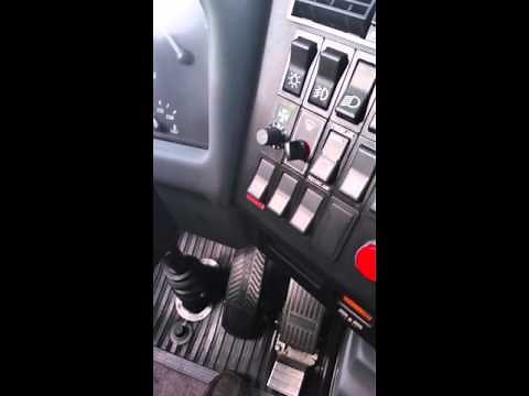 How to start a VanHool bus.