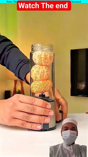 এই মিক্সারটি কি তিনটি কমলা মেশাতে পারবে?🤯