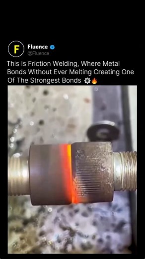 Fluence | Friction welding is an advanced solid-state joining process used in modern manufacturing to bond metal components without ever reaching the... | Instagram