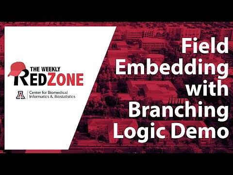 REDZone - Field Embedding with Branching Logic Demo