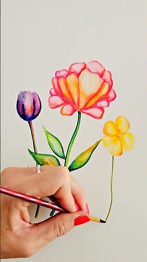 #staedtler #watercolorpainting #painting #watercolorflowers #paintingwatercolor #watercolourpainting