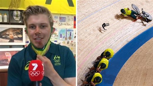 Alex Porter talks to Anna Meares about that horrific cycling accident