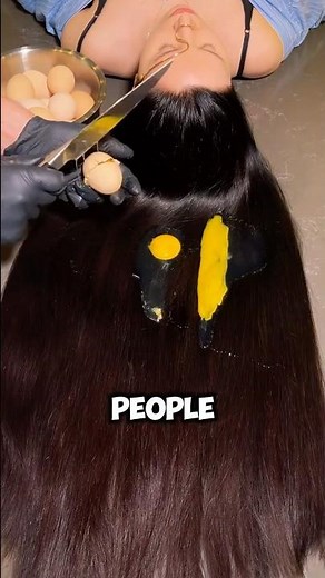 If You Put Eggs In Your Hair! 😱