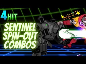 MvC2 - Sentinel Combo into Dizzy (With Assist)