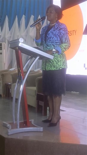 The Guest Lecturer..... Professor Adenike Oladiji, Vice Chancellor Federal University of Technology Akure FUTA delivering the 4th Founder's Day Lecture of the Lagos State University of Science of Technology, LASUSTECH on Monday February 2,2026 | Federal University of Technology Akure (FUTA)