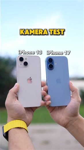 iPhone 13 vs iPhone 17 Kamera testi