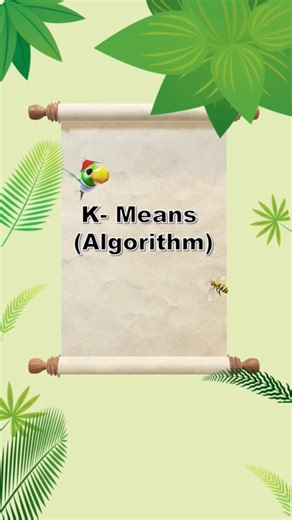 k-Means Algorithm| Easy Explanations With Animation| Machine Learning| #youtube #shorts #study