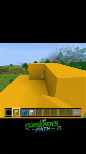 Minecraft Bee 🐝 Statue Build #shorts #minecraft