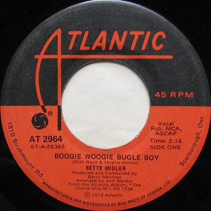 Bette Midler - Boogie Woogie Bugle Boy