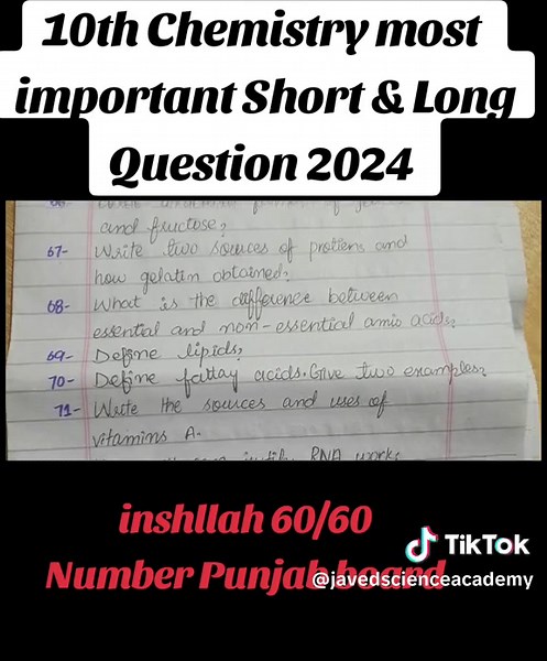 Class 10 Chemistry Chapter 15 Important Short & Long Questions