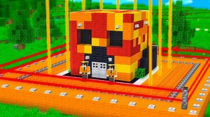 普雷斯顿与布里安娜的最强安全屋对决 我的世界 - PrestonPlayz