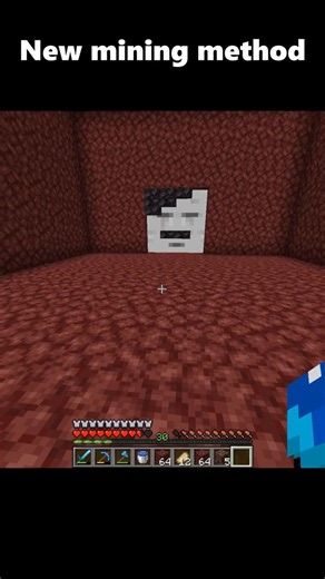 Best way to mine 💀 #minecraft #shorts #gaming #viral