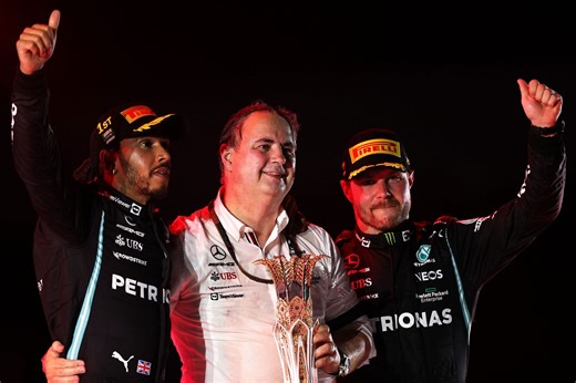Mercedes reveal why they double-stacked Lewis Hamilton and Valtteri Bottas during Saudi Arabian Grand Prix
