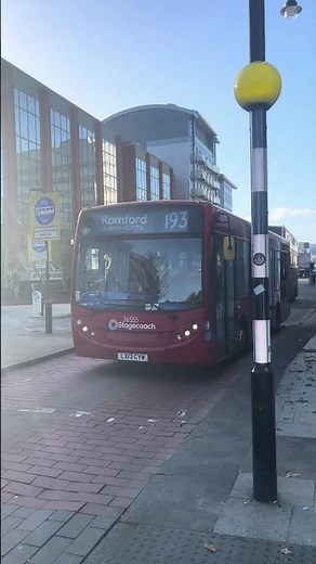 *UNCOMMON* Stagecoach London Enviro 200 On Bus Route 193 At Western Road, Romford