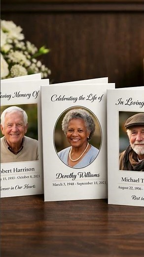 Don’t Start Without This Funeral Program Template
