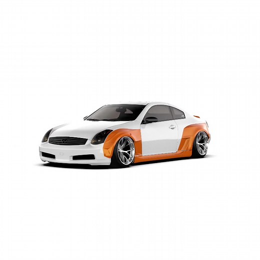 Infiniti G35 Coupe Wide Body Kit by #krotovwidebodykits #infinitig35 #infiniti #g35 #g35coupe #g35infiniti