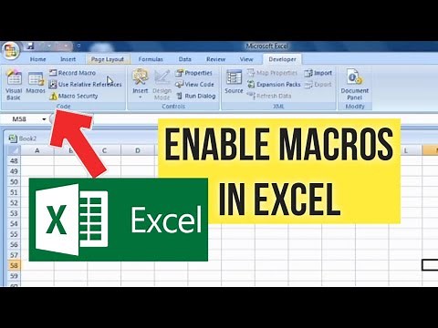 How to enable and disable macros in Excel | Excel macro settings Enable macros via security warning