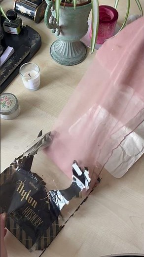 Unwrap Vintage 1950s Fully Fashioned Stockings with Me #shorts