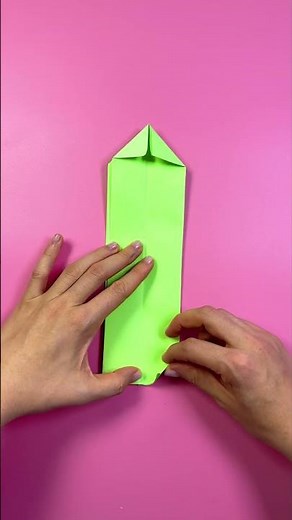 Paper Pencil Case ✏️📦 Easy DIY School Craft! #crafts #kids #diy