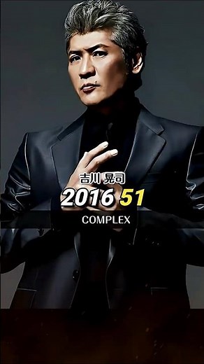 COMPLEXメンバーの今昔！ #吉川晃司 #布袋寅泰 #今と昔 #1990 #complex #コンプレックス