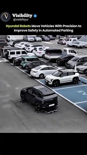 Hyundai Robots Move Vehicles With Precision to Improve Safety in Automated Parking
