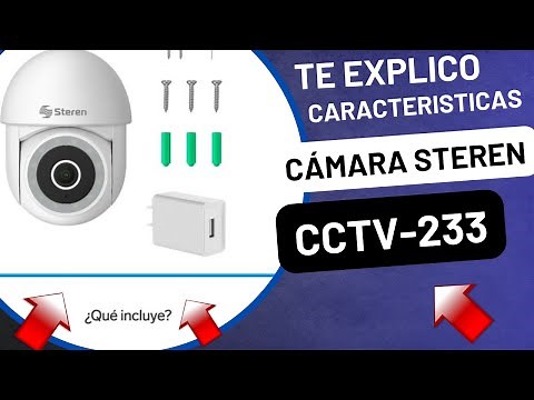 Cámara WI-FI Steren CCTV-233 | Te EXPLICO algunos DETALLES #steren #tutorial #wifi #CCTV-233 #camara