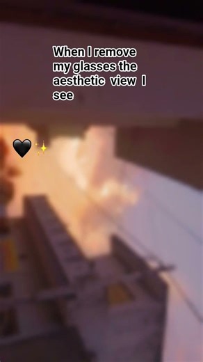 when I remove my glasses the aesthetic view I see anytime #aesthetic #view