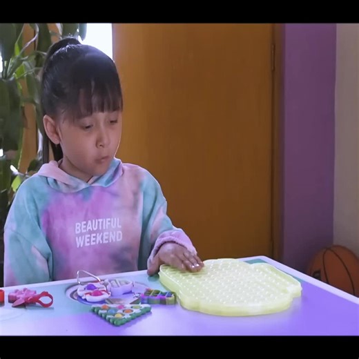 Intercambio de Pop Its con Naty