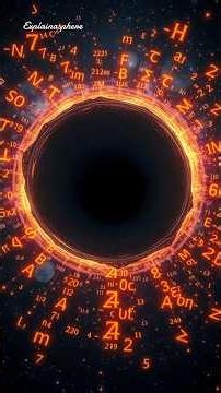 A 100 Year Old Math Formula Is Appearing in Black Holes…