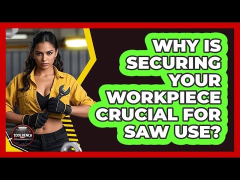 Why Is Securing Your Workpiece Crucial For Saw Use?
