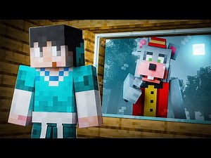 I Spent The Night In Minecraft Chucky Cheese Horror!