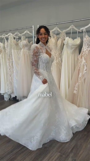 For the modest bride✨#weddingdress #modestweddingdress #longsleevegown #modestbridalgown
